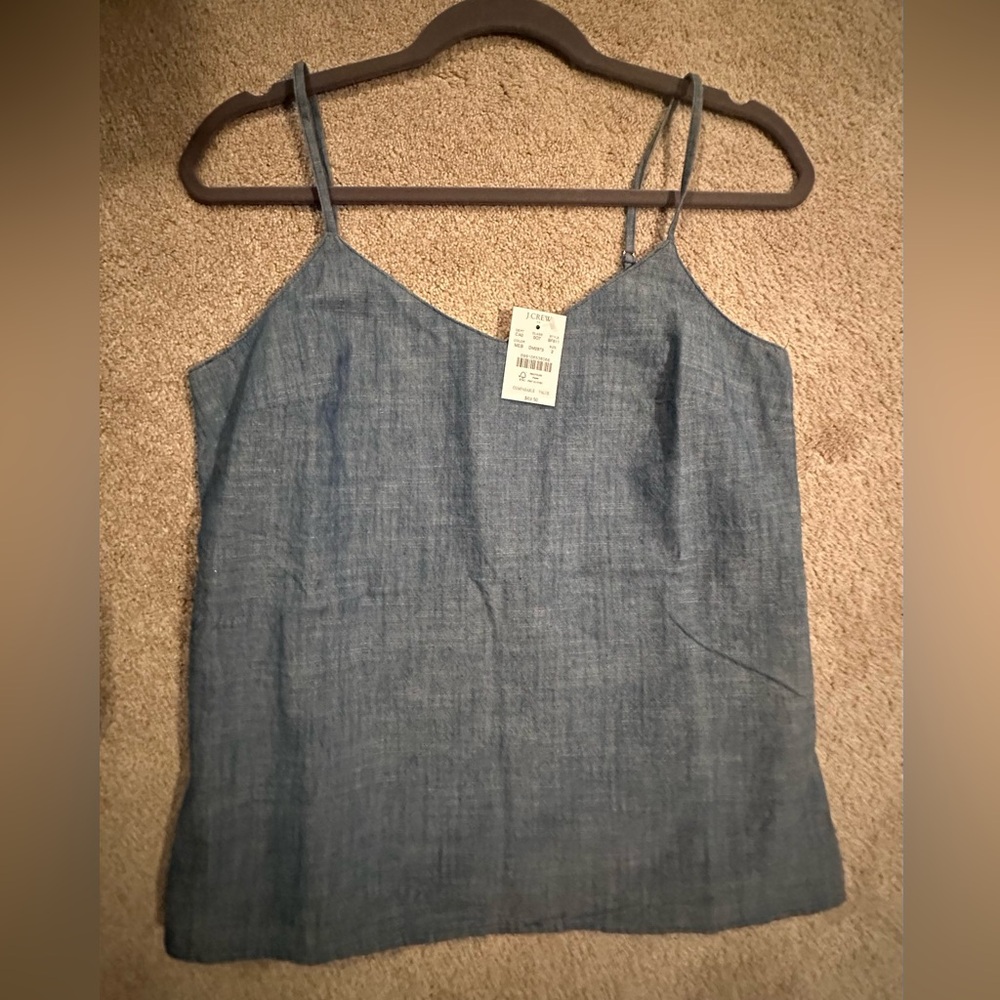 NWT-JCrew-size 2, blue top